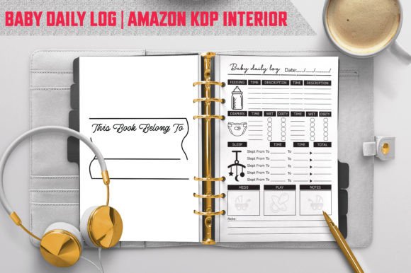 Baby's Daily Log Book Amazon KDP