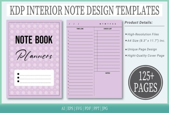 Colorful Notepad – KDP Interior: A Versatile Solution for Creative Professionals