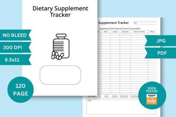 Dietary Supplement Tracker: Stay on Top of Your Health Routine