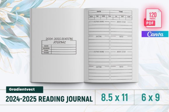 KDP 2024-2025 Digital Reading Journal: A Must-Have Tool for Book Lovers and Content Creators