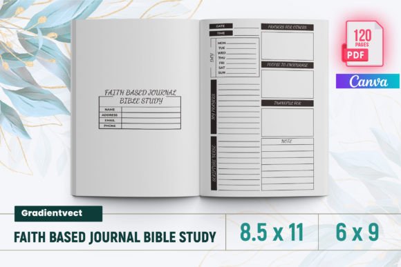 KDP Faith Based Journal Bible Study