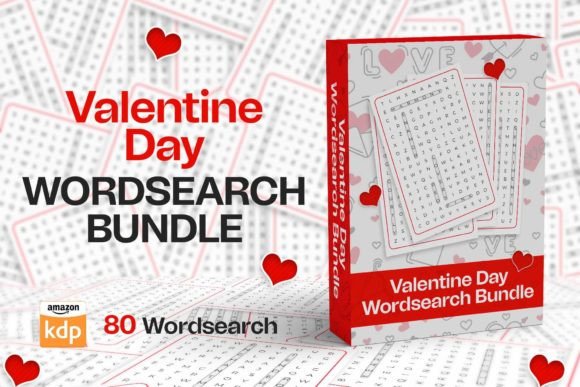 Valentine's Day Word Search Bundle: A Magical Resource for KDP Publishers